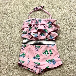 Precious retro-style 2T girl bathing suit from Janie and Jack!!